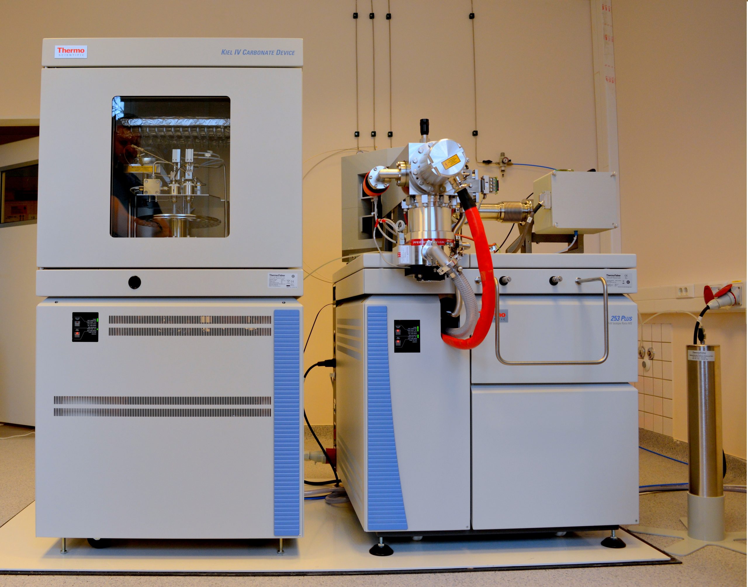 TA 2.17: Thermo Scientific MAT253 Plus and its KIEL IV interface line at ISIL facility.