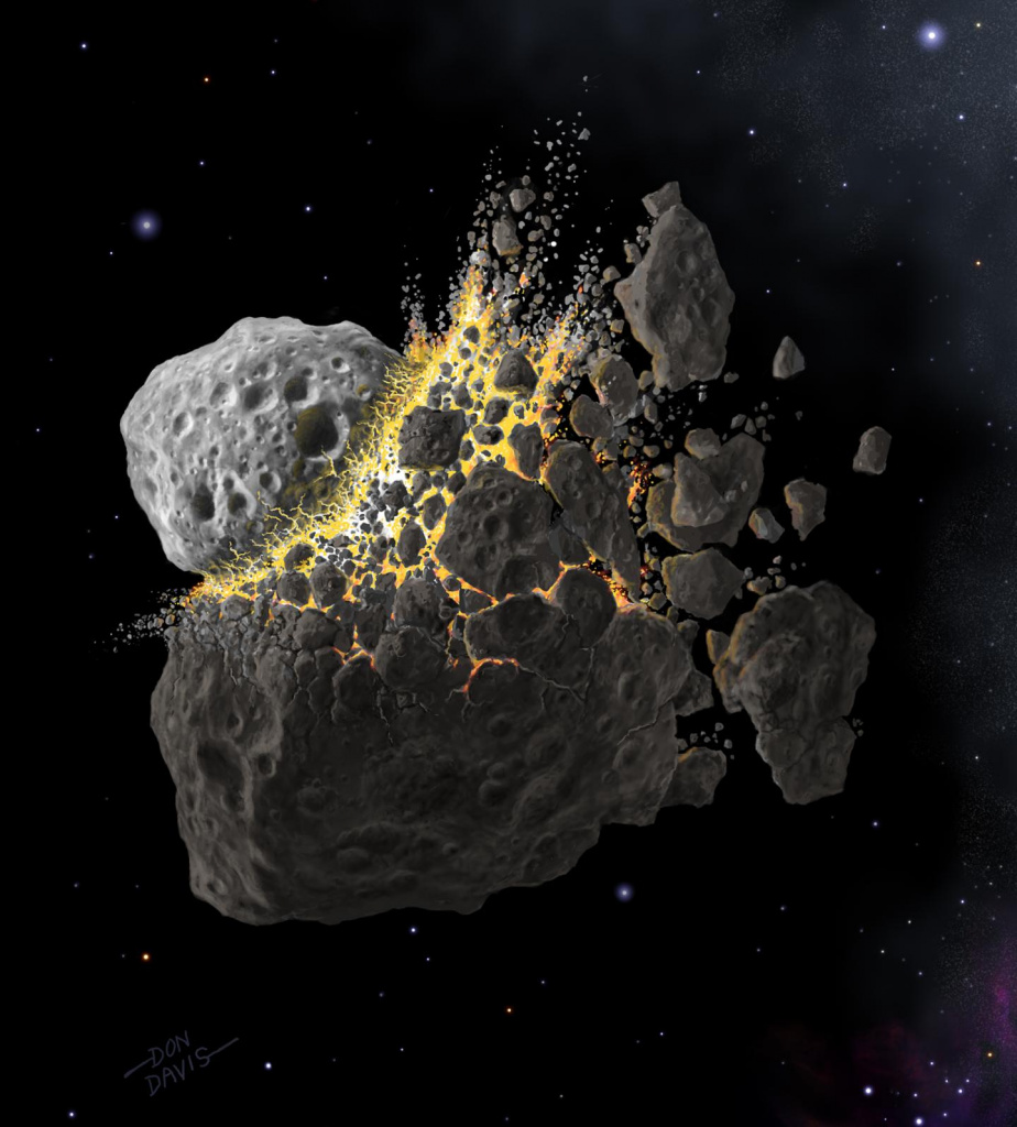 Impacting asteroids can result in fragments that fall to Earth as meteorites.