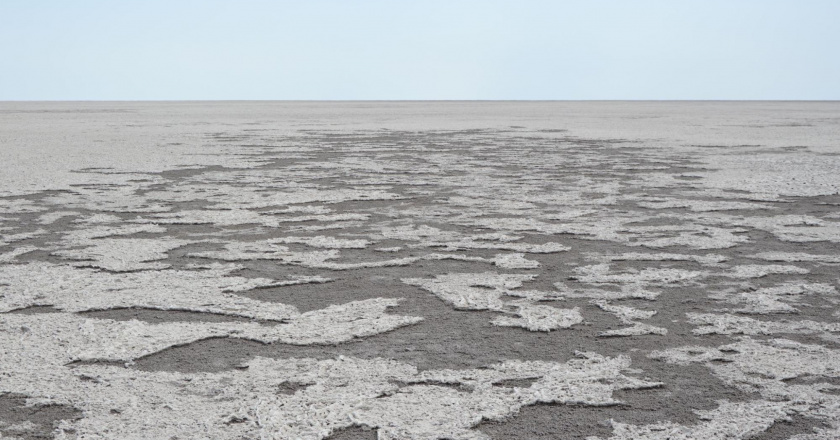 View of the Makgadikgadi Salt Pans. Credit: E Luzzi