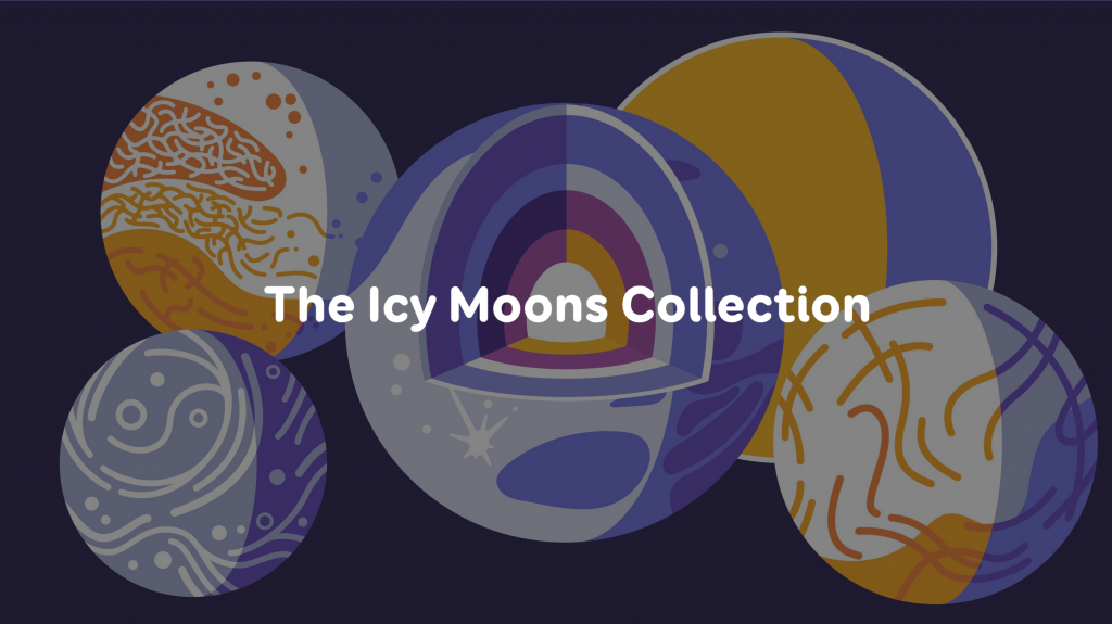 Icy moons educational resources banner
