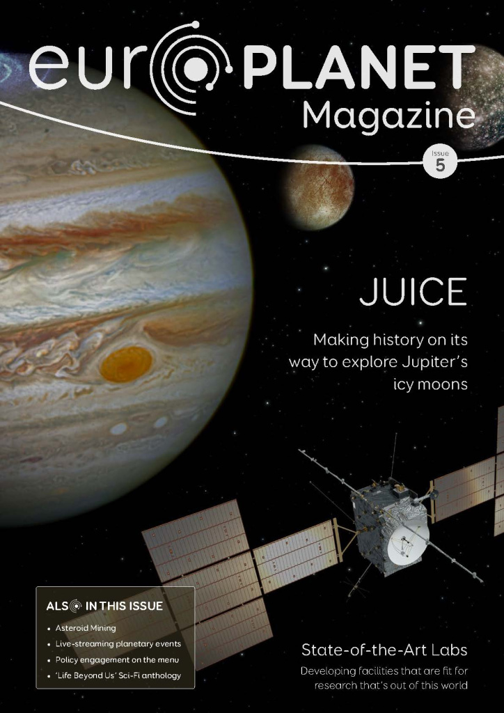 Cover of the Europlanet Magazine Issue 5