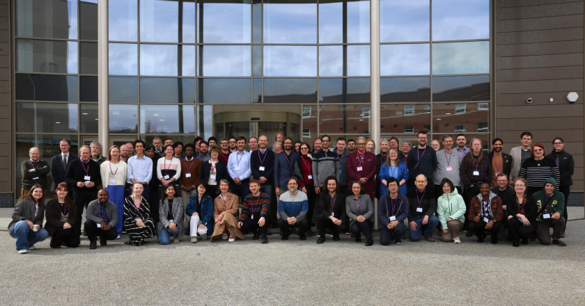 Group photo of participants in the IAU-Kavli Symposium held at Durham University in April 2024.