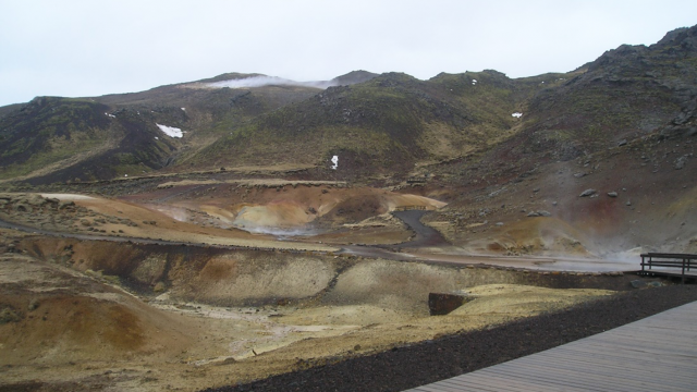 TA1.1: Geothermal field at Krysuvik.